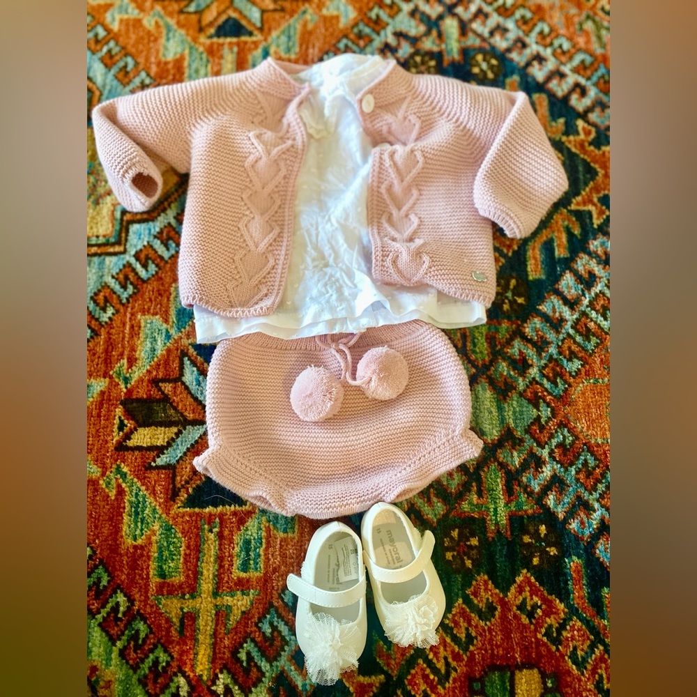 Juliana baby outfit set